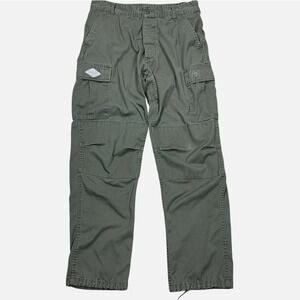 Cowtown Arizona Skateboarding Red Curb Cargo Pants Mens M Military Green Grunge